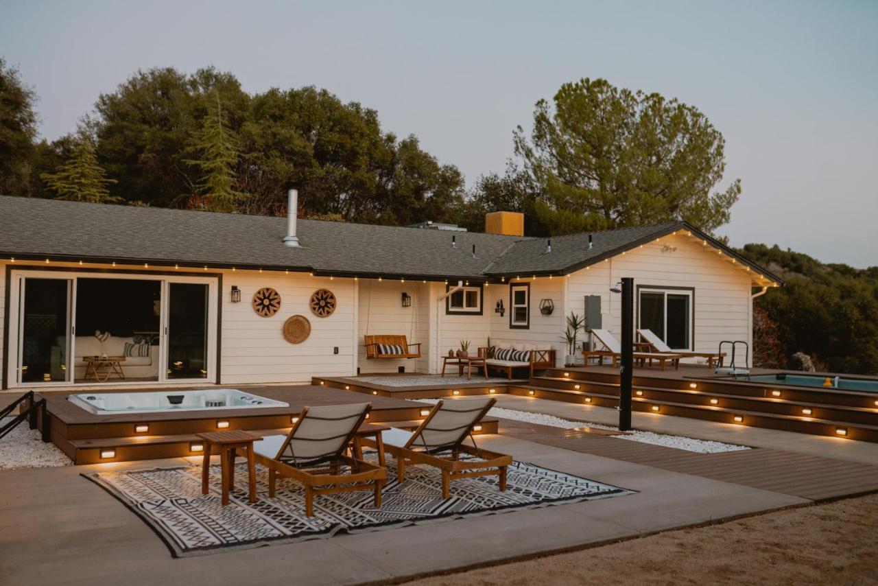 Boho Chic Oasis By Casa Oso With Pool, Spa And Views Ahwahnee Exterior foto